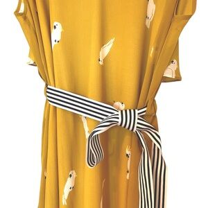 🇫🇷French 💛 Cockatoo Dress from Paris sz 42
